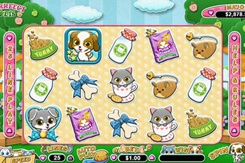 Purrfect Pets Slot Game Screenshot Image