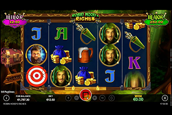 Robin Hood Riches Slot Game Screenshot Image