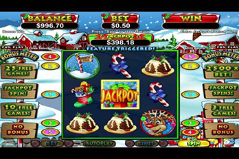 Santastic! Slot Game Screenshot Image