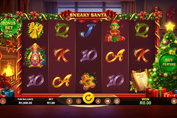 Sneaky Santa Slot Game Screenshot Image