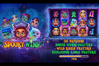 Spooky Wins Slot Game Screenshot Image