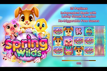 Spring Wilds Slot Game Screenshot Image