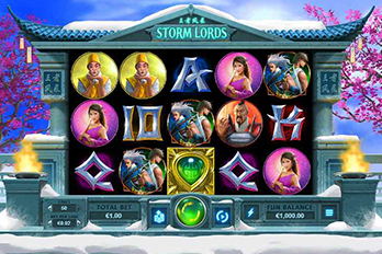 Storm Lords Slot Game Screenshot Image