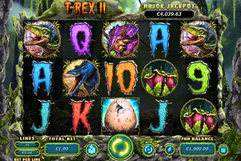 T-Rex II Slot Game Screenshot Image