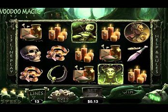 Voodoo Magic Slot Game Screenshot Image