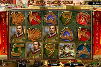 Zhanshi Slot Game Screenshot Image