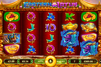 Eastern Lotus  Slot Game Screenshot Image