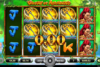 Glory Of Amazons Slot Game Screenshot Image