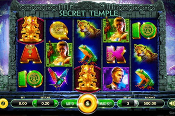 Secret Temple Slot Game Screenshot Image