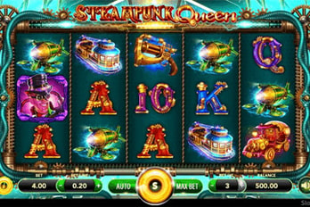 Steampunk Queen Slot Game Screenshot Image