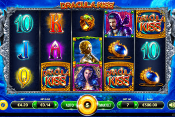 Dracula Kiss Slot Game Screenshot Image