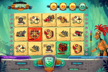 Aztec Slot Game Screenshot Image