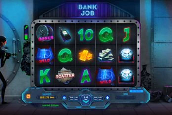 Bank Job Slot Game Screenshot Image