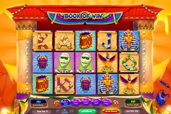 Book of Win Slot Game Screenshot Image