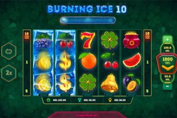 Burning Ice 10 Slot Game Screenshot Image