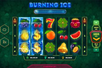 Burning Ice Slot Game Screenshot Image