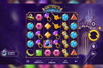 Genie's Bonanza Slot Game Screenshot Image