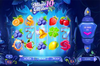 Magic Garden 10 Slot Game Screenshot Image