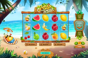 Summer Cocktail Slot Game Screenshot Image