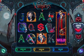 Vampires Slot Game Screenshot Image
