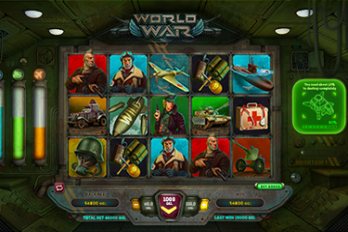 World War II Slot Game Screenshot Image