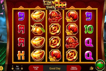 Cai Shen 888 Slot Game Screenshot Image