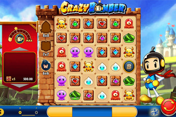 Crazy Bomber Slot Game Screenshot Image