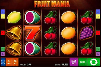 Fruits Mania Slot Game Screenshot Image