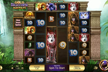 Gold Panther Maxways Slot Game Screenshot Image