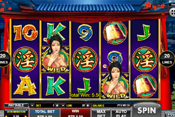 Golden Lotus Slot Game Screenshot Image