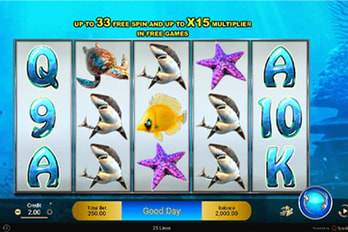 Golden Whale Slot Game Screenshot Image