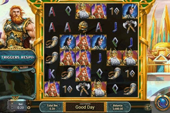 Hammer of Thunder Slot Game Screenshot Image