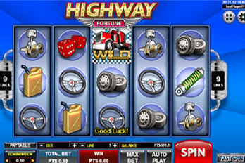 Highway Fortune Slot Game Screenshot Image