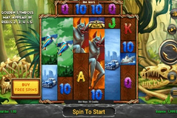 Legacy of Kong Slot Game Screenshot Image