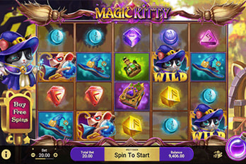 Magic Kitty Slot Game Screenshot Image