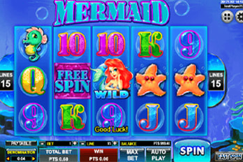 Mermaid Slot Game Screenshot Image