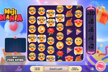 Moji Mania Slot Game Screenshot Image