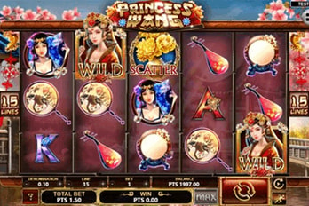 Princess Wang Slot Game Screenshot Image
