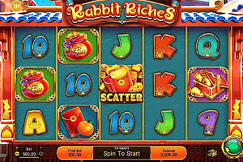 Rabbit Riches Slot Game Screenshot Image