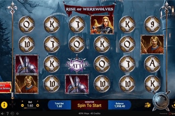 Rise of Werewolves Slot Game Screenshot Image