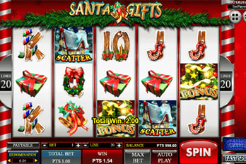 Santa Gifts Slot Game Screenshot Image