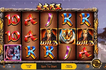 Tiger Warrior Slot Game Screenshot Image