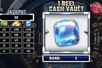 1 Reel: Cash Vault Slot Game Screenshot Image