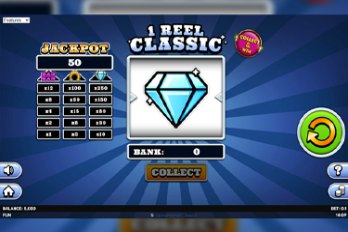 1 Reel Classic Slot Game Screenshot Image
