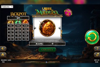 1 Reel - Medusa Slot Game Screenshot Image