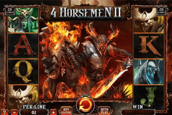 4 Horsemen II Slot Game Screenshot Image
