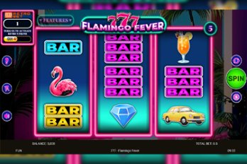 777 Flamingo Fever Slot Game Screenshot Image
