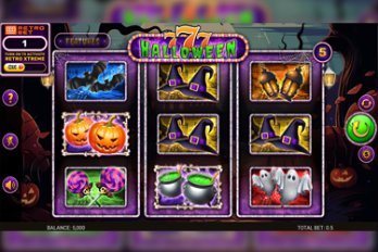 777 Halloween Slot Game Screenshot Image