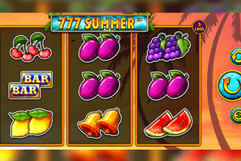 777 Summer  Slot Game Screenshot Image
