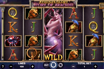 Athena's Glory - Story Of Arachne Slot Game Screenshot Image